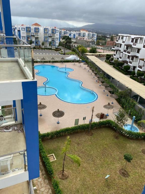 Superbe Appartement Au Centre De Cabo Negro En Residence Avec Piscines Et Tobogan Kültér fotó