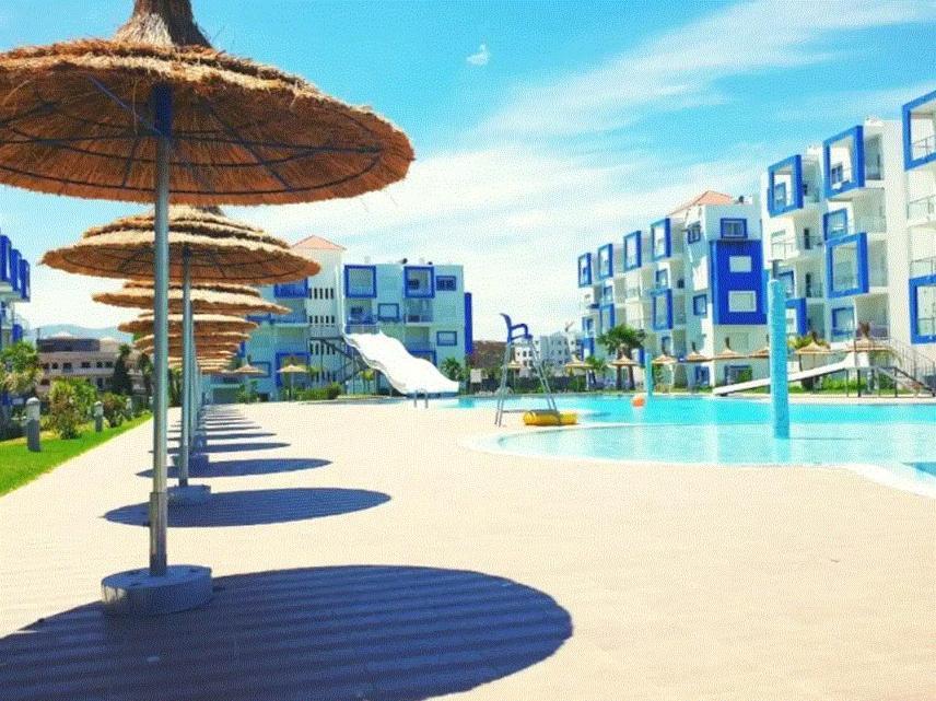 Superbe Appartement Au Centre De Cabo Negro En Residence Avec Piscines Et Tobogan Kültér fotó
